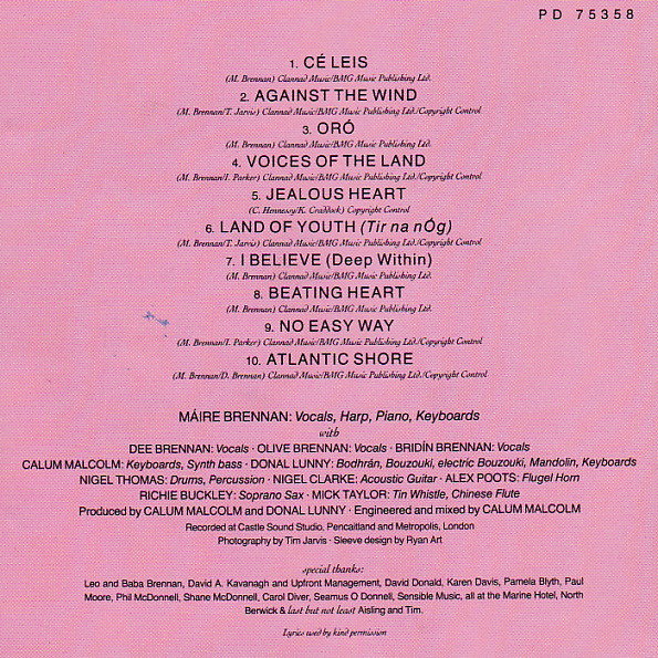 Máire Brennan* - Máire (CD, Album) (Near Mint (NM or M-)) - Image 2