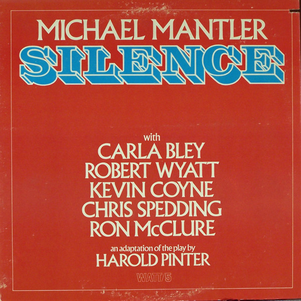 Michael Mantler - Silence (LP, Album, Gat) (Near Mint (NM or M-))