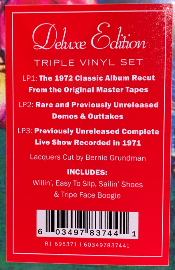 Little Feat - Sailin' Shoes (LP, Album, RE, RM + LP, Comp + LP + Dlx) (Very Good Plus (VG+)) - Image 3