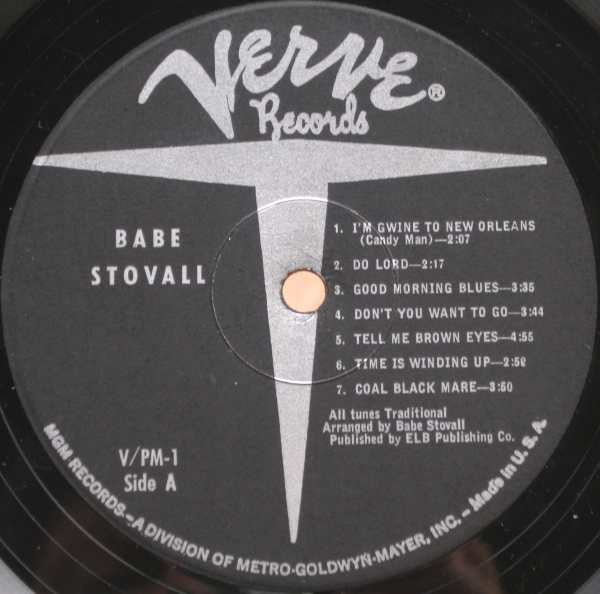 Babe Stovall - Babe Stovall (LP, Album) (Very Good Plus (VG+)) - Image 3