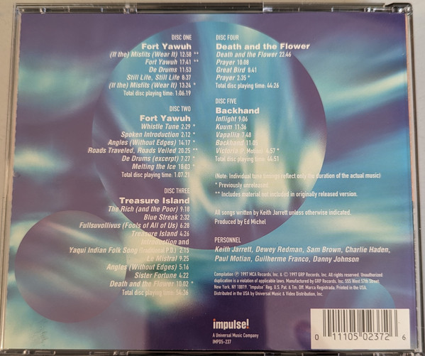 Keith Jarrett - The Impulse Years, 1973-1974 (5xCD, Album, RE, RM + Comp) (Near Mint (NM or M-)) - Image 5