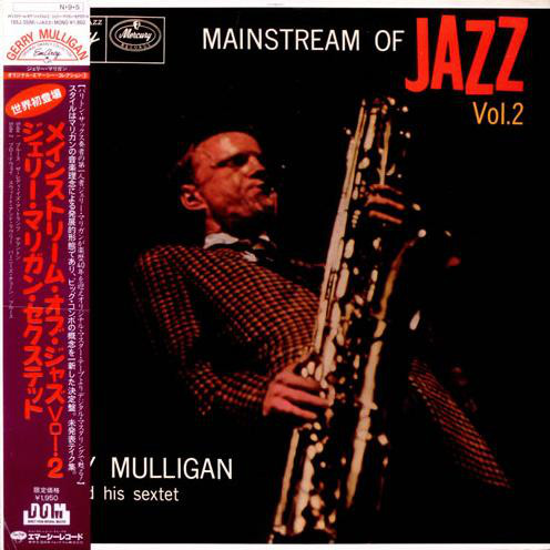 Gerry Mulligan And His Sextet - Mainstream Of Jazz Vol. 2 (LP, Album, Mono) (Near Mint (NM or M-))