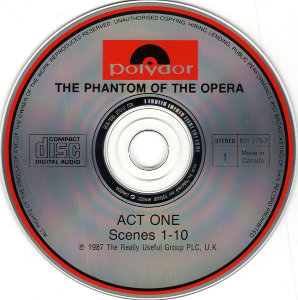 Andrew Lloyd Webber - The Phantom Of The Opera (2xCD, Album) (Near Mint (NM or M-)) - Image 3