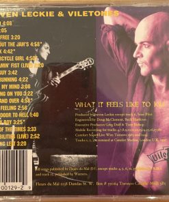 Alternative view of Steven Leckie & The Viletones - What It Feels Like To Kill (CD, Album) (Mint (M))