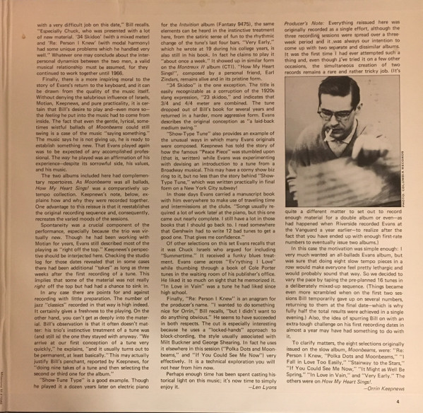 Bill Evans - The Second Trio (2xLP, Comp, RM, Gat) (Near Mint (NM or M-)) - Image 4