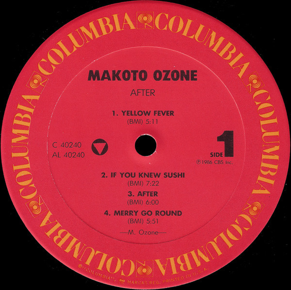 Makoto Ozone - After (LP, Album) (Near Mint (NM or M-)) - Image 2