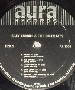 Billy Larkin And The Delegates - Billy Larkin & The Delegates (LP, Album, Mono) (Very Good (VG)) - Image 4