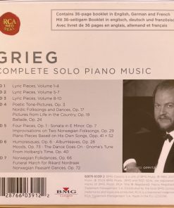 Alternative view of Edvard Grieg, Gerhard Oppitz - Complete Solo Piano Music (7xCD, Album, Comp) (Near Mint (NM or M-))