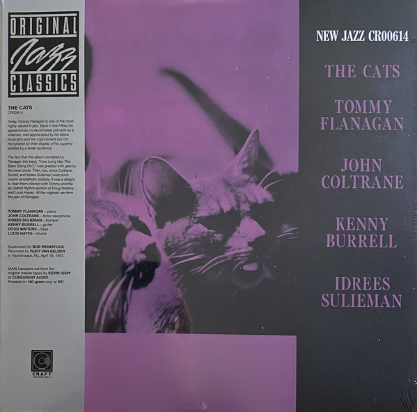 Tommy Flanagan, John Coltrane, Kenny Burrell, Idrees Sulieman - The Cats (LP, Album, Mono, RE, 180) (Mint (M))