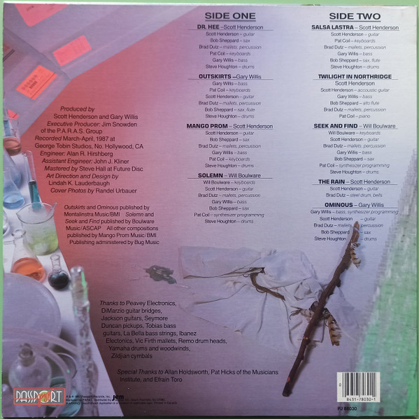 Tribal Tech (2) - Dr. Hee (LP, Album) (Near Mint (NM or M-)) - Image 2