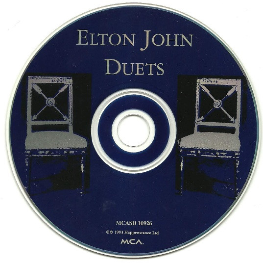Elton John - Duets (CD, Album) (Mint (M)) - Image 3