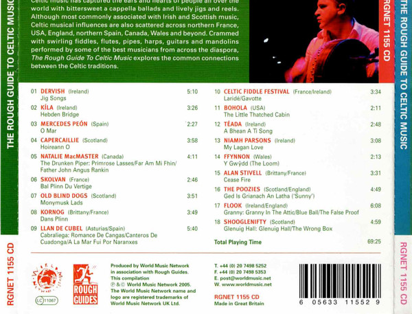 Various - The Rough Guide To Celtic Music (CD, Comp) (Mint (M)) - Image 2