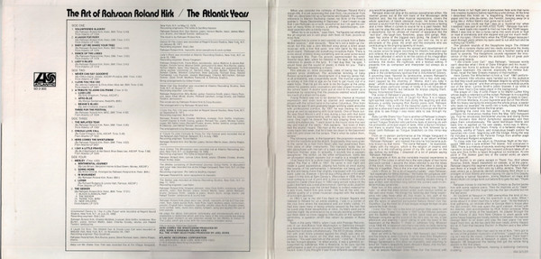 Roland Kirk - The Art Of Rahsaan Roland Kirk - The Atlantic Years (2xLP, Comp) (Very Good Plus (VG+)) - Image 2