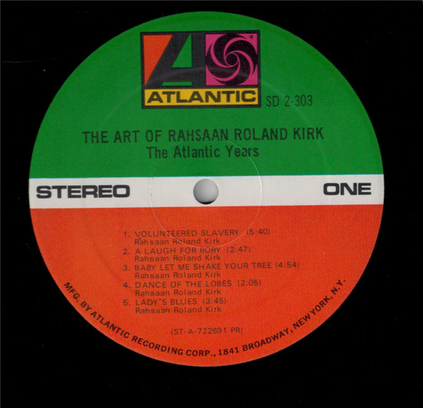 Roland Kirk - The Art Of Rahsaan Roland Kirk - The Atlantic Years (2xLP, Comp) (Very Good Plus (VG+)) - Image 5