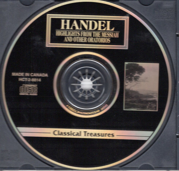 Various - Handel: Highlights From The Messiah And Other Oratorios (CD) (Near Mint (NM or M-)) - Image 3