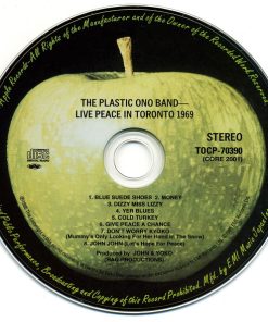 The Plastic Ono Band - Live Peace In Toronto 1969 (CD, Album, RE, RM, Pap) (Near Mint (NM or M-)) - Image 4