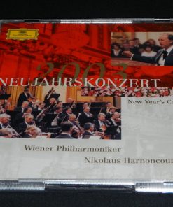 Wiener Philharmoniker, Nikolaus Harnoncourt - Neujahrskonzert 2003 - New Year's Concert 2003 (2xCD) (Near Mint (NM or M-))
