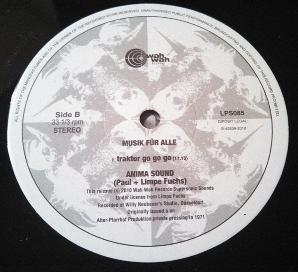 Anima-Sound - Musik Für Alle (LP, Album, Ltd, RE) (Very Good Plus (VG+)) - Image 5
