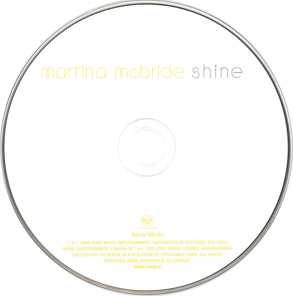 Martina McBride - Shine (CD, Album) (Mint (M)) - Image 3