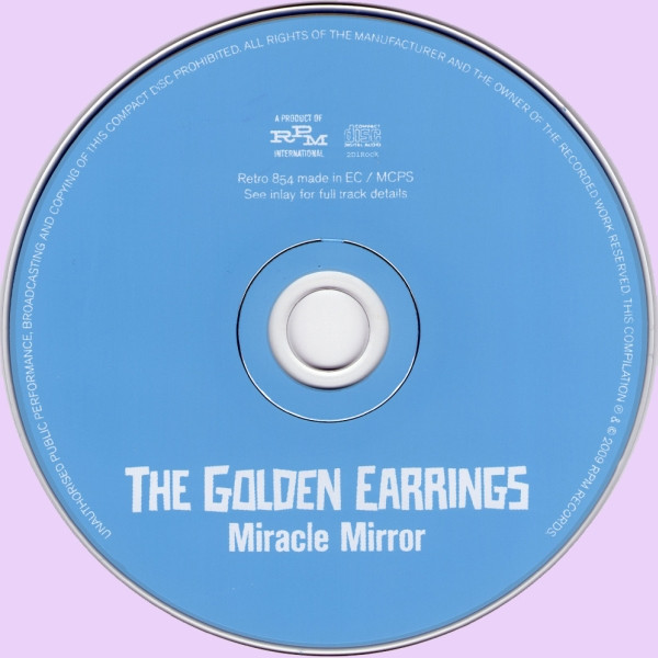 Golden Earring - Miracle Mirror (CD, Album, Comp, RE) (Near Mint (NM or M-)) - Image 4
