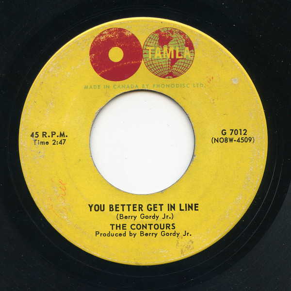 The Contours - Shake Sherry (7", Single) (Near Mint (NM or M-)) - Image 2