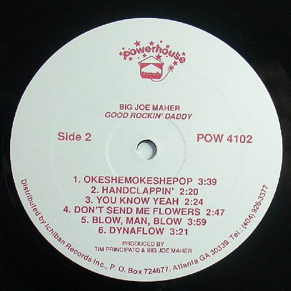 Big Joe And The Dynaflows - Good Rockin Daddy (LP, Album) (Very Good Plus (VG+)) - Image 4