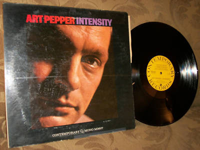 Art Pepper - Intensity (LP, Album, Mono) (Very Good (VG))