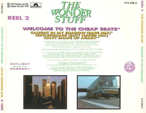 The Wonder Stuff - Welcome To The Cheap Seats (CD, EP, CD2) (Near Mint (NM or M-)) - Image 2