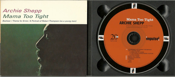 Archie Shepp - Mama Too Tight (CD, Album, RE, RM) (Near Mint (NM or M-)) - Image 4