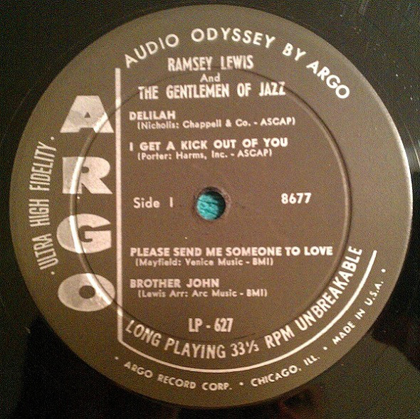 The Ramsey Lewis Trio - Ramsey Lewis And His Gentle-men Of Jazz - Volume 2 (LP, Album, Bla) (Very Good (VG)) - Image 3