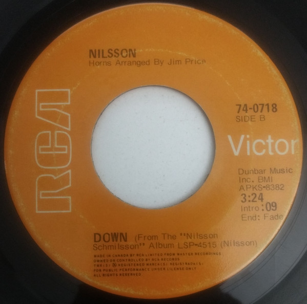 Harry Nilsson - Coconut (7", Single) (Very Good (VG)) - Image 2