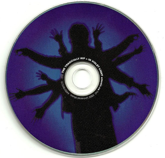The Tragically Hip - In Violet Light (CD, Album) (Mint (M)) - Image 3