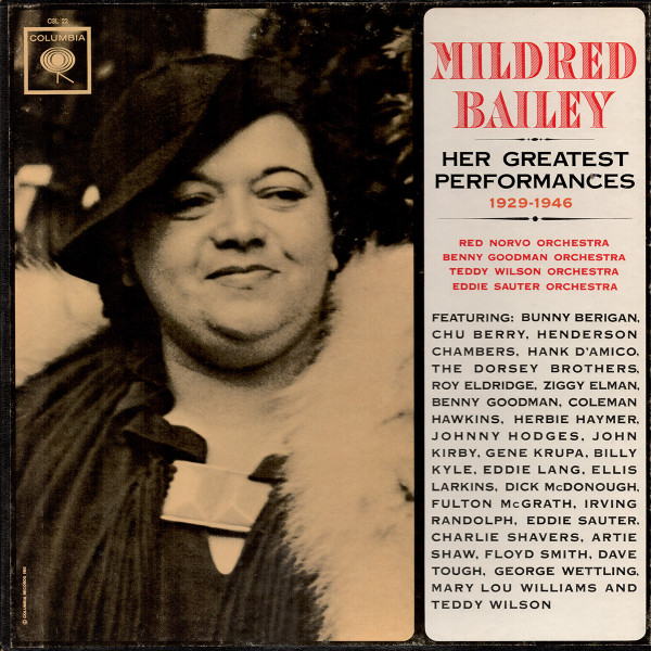 Mildred Bailey - Her Greatest Performances 1929-1946 (3xLP, Comp, Mono, RE) (Very Good Plus (VG+))