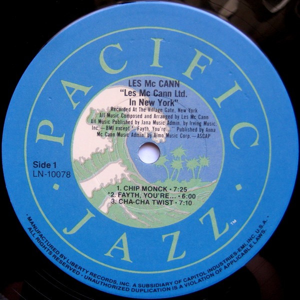 Les McCann - Les McCann Ltd. In New York (LP, Album, RE) (Near Mint (NM or M-)) - Image 3