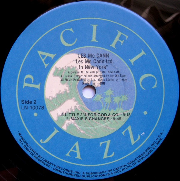 Les McCann - Les McCann Ltd. In New York (LP, Album, RE) (Near Mint (NM or M-)) - Image 4