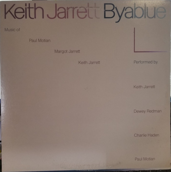 Keith Jarrett - Byablue (LP, Album, Pit) (Very Good Plus (VG+))