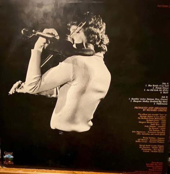 Richard Greene - Blue Rondo (LP, Album) (Near Mint (NM or M-)) - Image 2