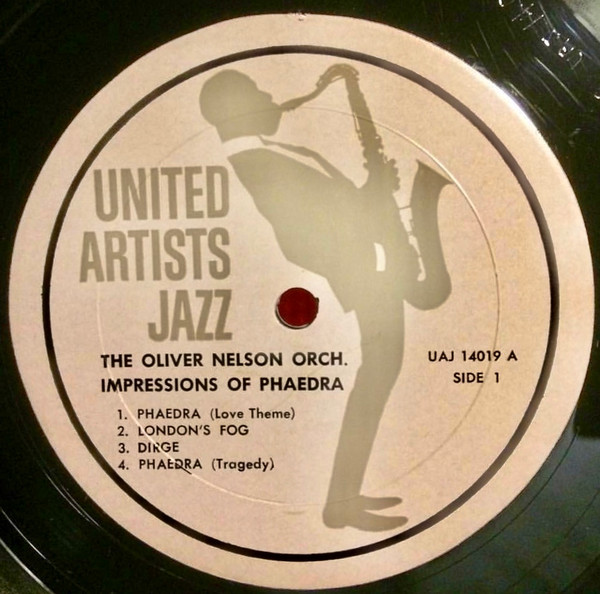 The Oliver Nelson Orchestra* - Impressions Of Phaedra (LP, Album, Mono) (Very Good (VG)) - Image 2