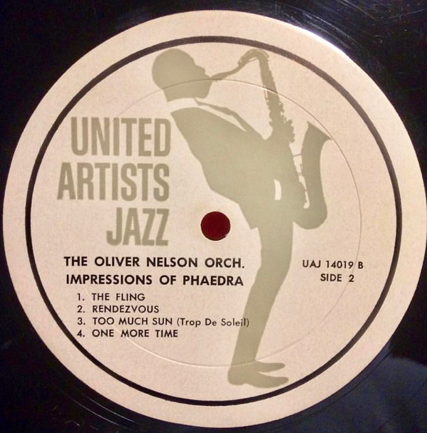 The Oliver Nelson Orchestra* - Impressions Of Phaedra (LP, Album, Mono) (Very Good (VG)) - Image 3