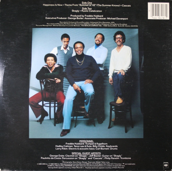 Freddie Hubbard - Skagly (LP, Album, Pit) (Near Mint (NM or M-)) - Image 2
