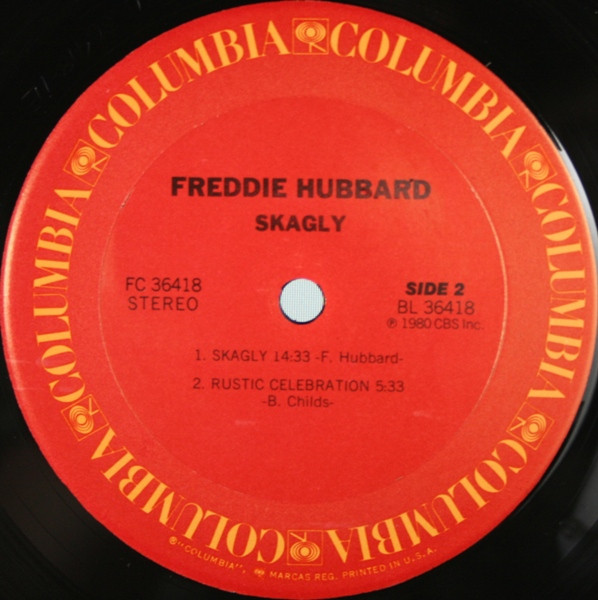 Freddie Hubbard - Skagly (LP, Album, Pit) (Near Mint (NM or M-)) - Image 4