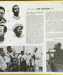 Alternative view of Various - Norman Granz' Jam Session #1 (LP, Album, Mono, Club, RE) (Very Good (VG))