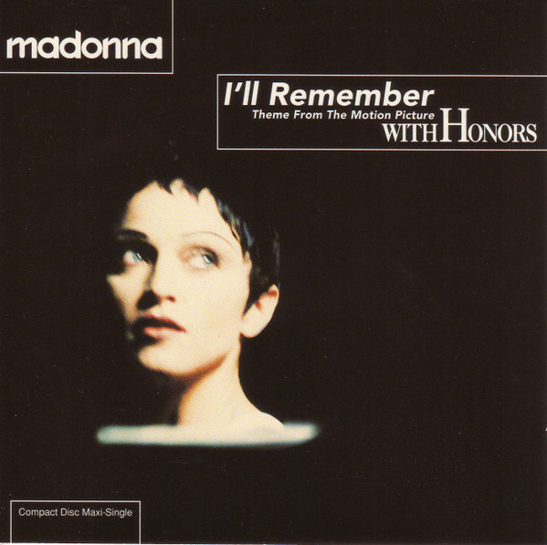 Madonna - I'll Remember (CD, Maxi) (Near Mint (NM or M-))