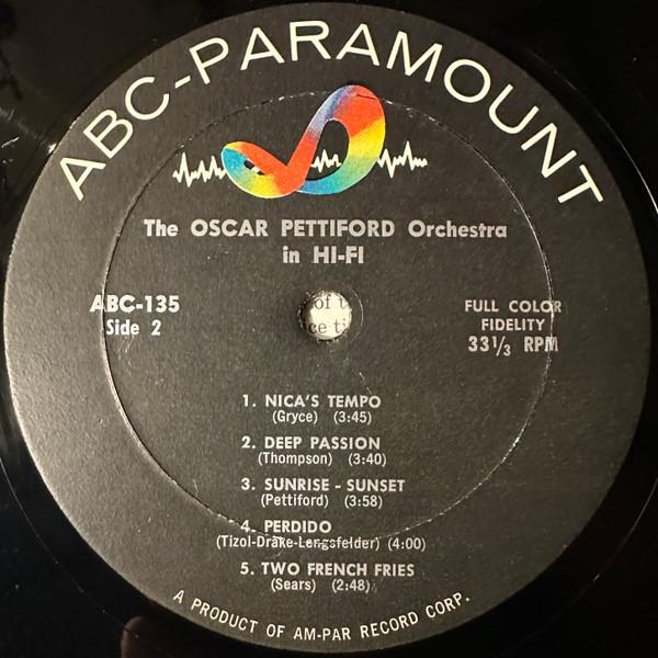 Oscar Pettiford Orchestra - In Hi-Fi (LP, Album) (Very Good Plus (VG+)) - Image 4