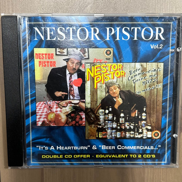 Nestor Pistor - “It’s A Heartburn” & “Beer Commercials…” (CD, Comp) (Near Mint (NM or M-))