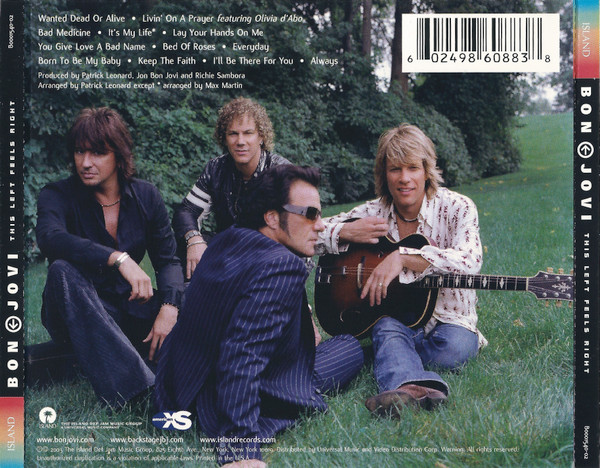 Bon Jovi - This Left Feels Right (CD, Album) (Mint (M)) - Image 2