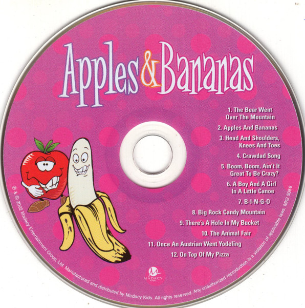 Unknown Artist - Apples & Bananas (CD) (Mint (M)) - Image 3
