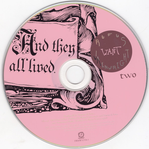 Rufus Wainwright - Want Two (CD, Album + DVD-V) (Mint (M)) - Image 3