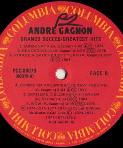 André Gagnon - Grand Succès = Greatest Hits (LP, Comp) (Mint (M)) - Image 4