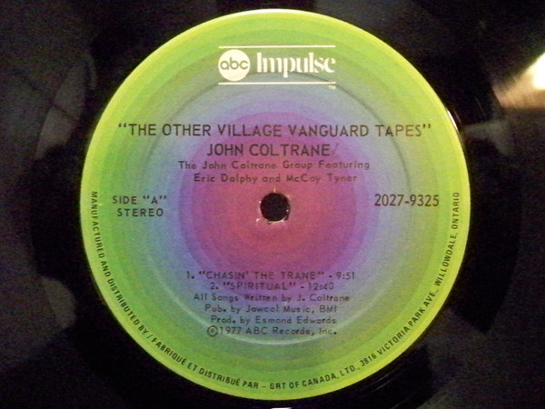 John Coltrane - The Other Village Vanguard Tapes (2xLP, Album) (Very Good Plus (VG+)) - Image 3